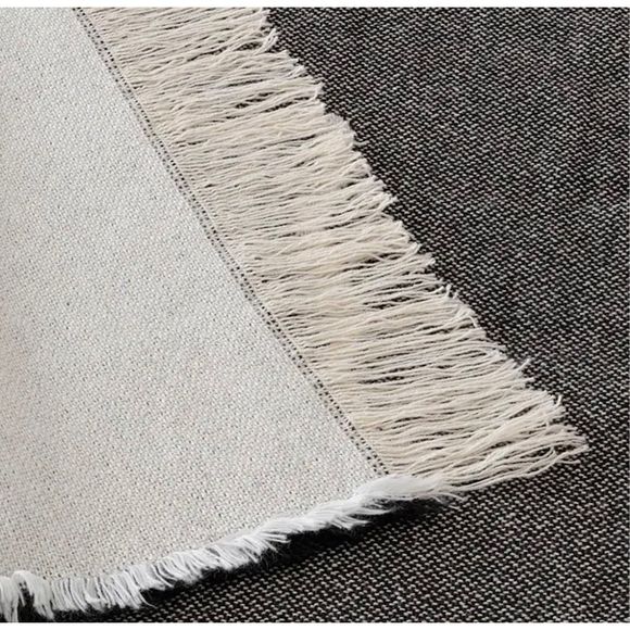 IKEA KUSTFYR Throw Blanket White/Black Ghost Halloween (905.636. 70) New - Picture 4 of 5